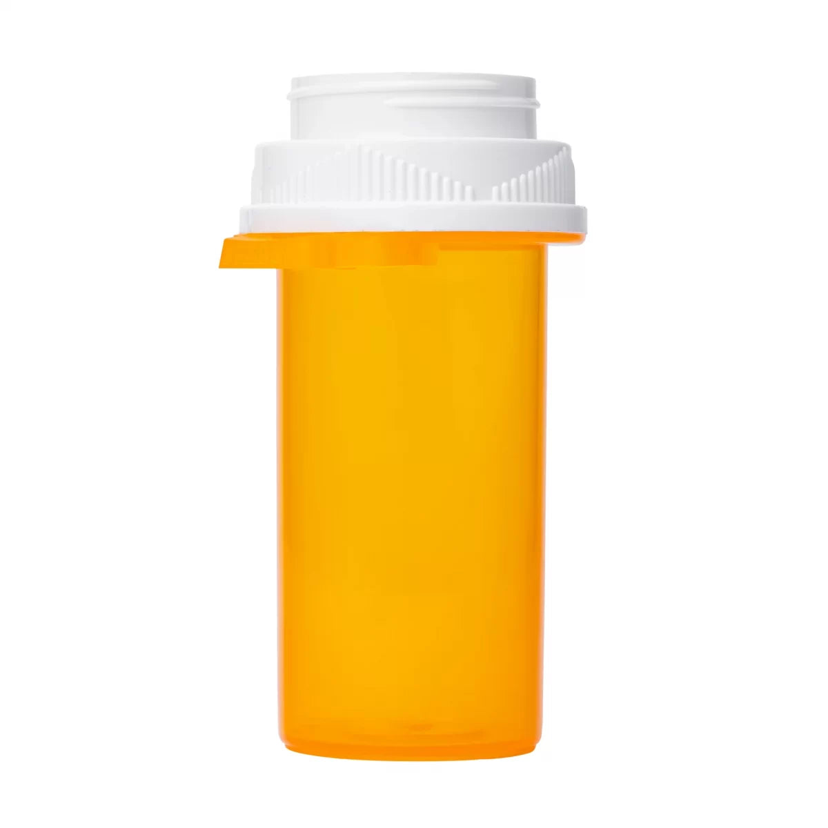 13.1 Dram Prescription Vial and Cap, Reversible PUSH TAB