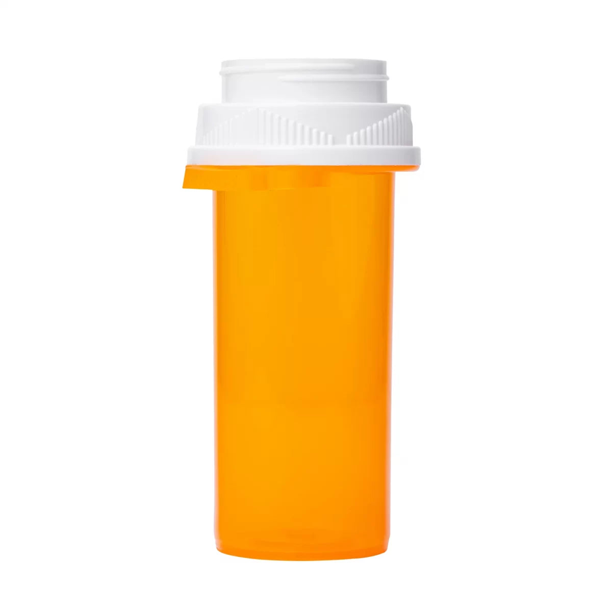 16.1 Dram Prescription Vial and Cap, Reversible PUSH TAB