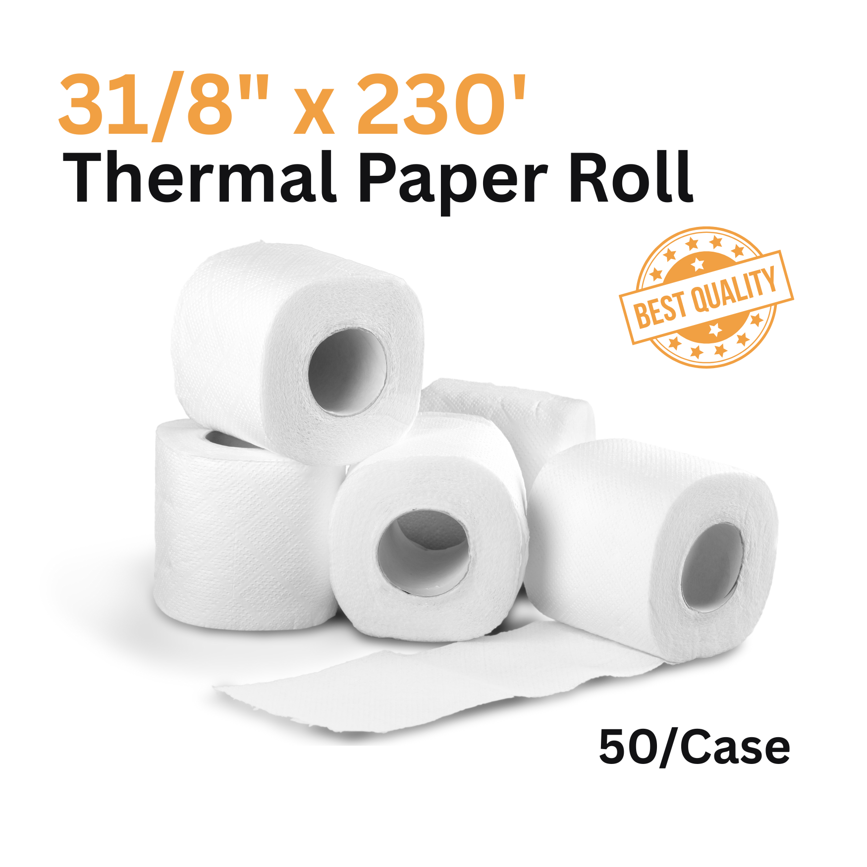 3 1/8 X 230 FT-50 ROLLS
