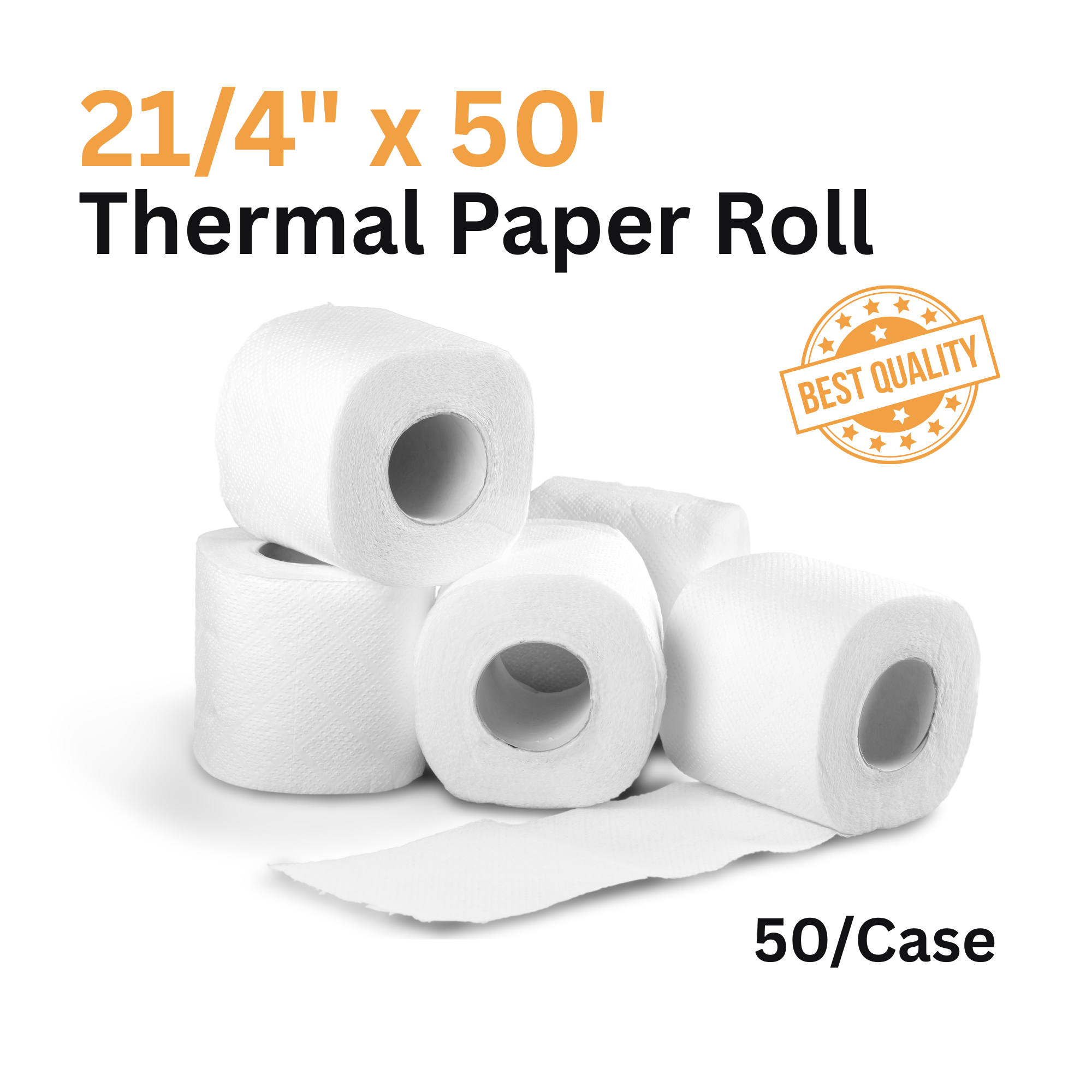 2 1/4 X 50 FT- 50 ROLLS