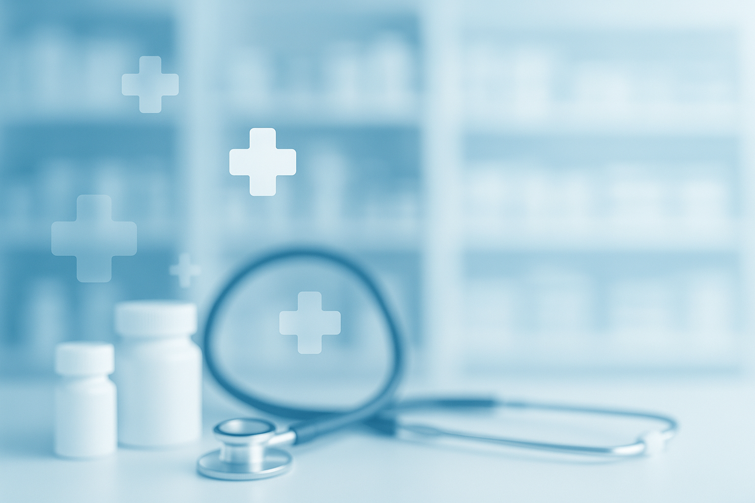 create image according to text but make a image for background with little bit blur so the text on it will readable easilty "RX/OTC Wholesaler
Legacy Health USis serving independent pharmacies across 4o+ states, including:

Government Facilities
School Systems
Health Care Clinics
Veterinarian Clinics